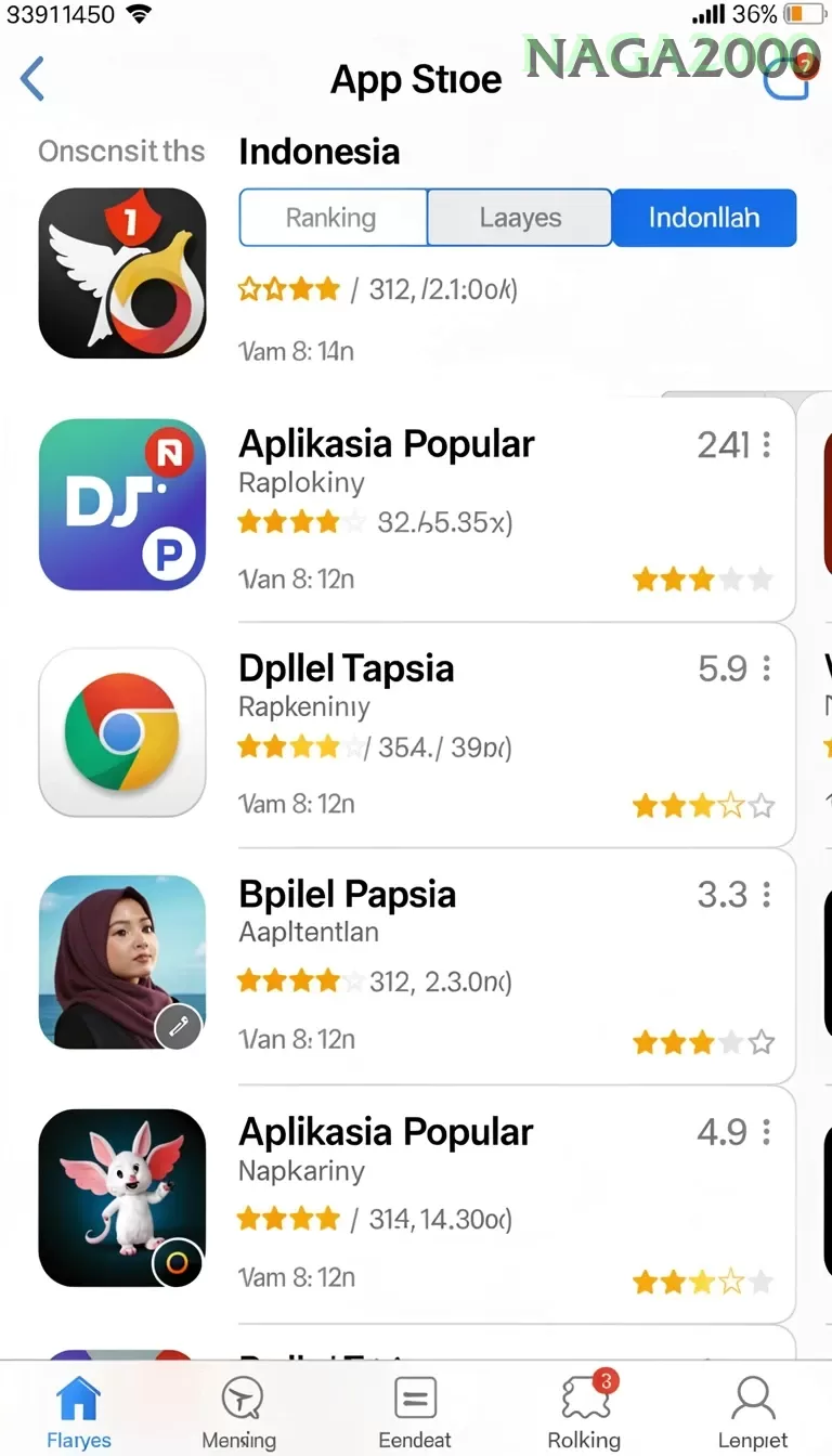 Cuplikan layar PROMOTIONS — halaman utama